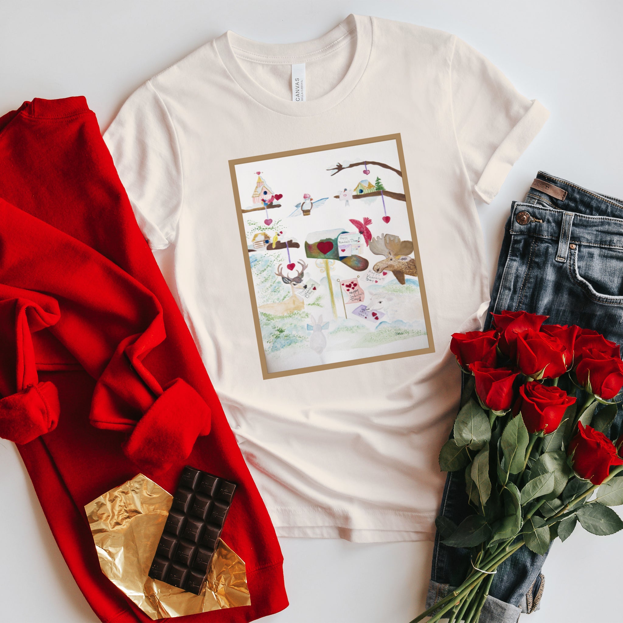 The True Meaning of Love Crew Neck T-shirt