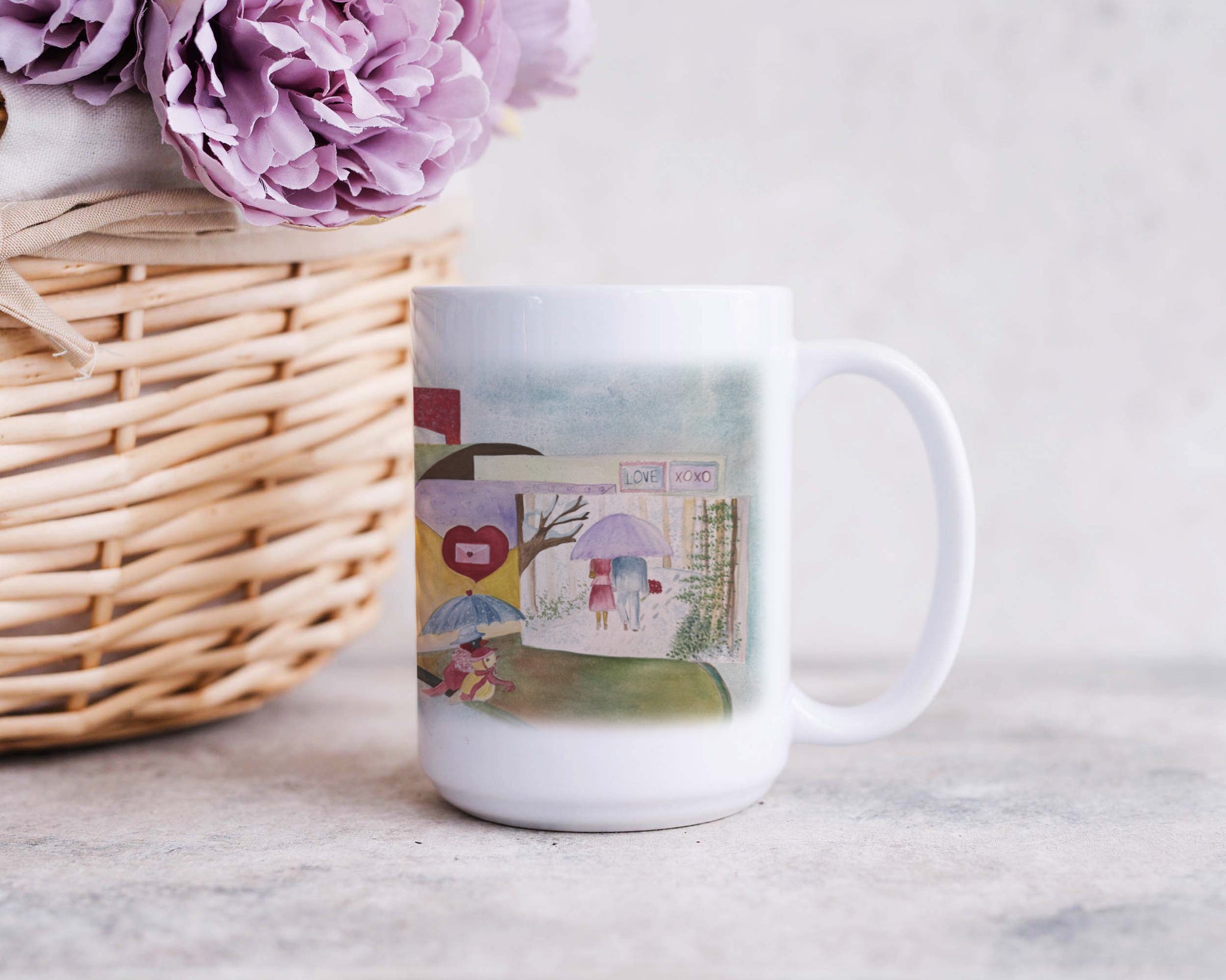 Steps of Love Deluxe 15 oz Mug