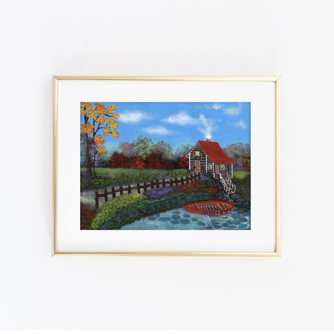 Autumn is Here Art Print