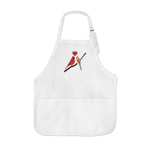 Cardinal Love Apron