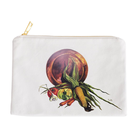 Colors of Harvest (No Background) Zipper Bag
