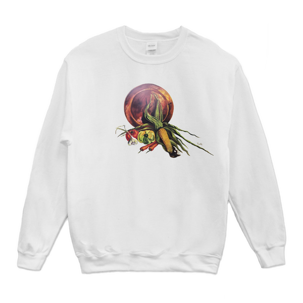 Colors of Harvest (No Background) Crew Neck Sweatshirt