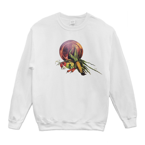 Colors of Harvest (No Background) Crew Neck Sweatshirt