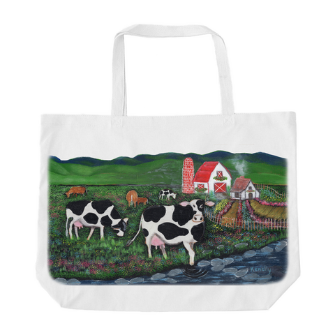 The Red Roof Farm Oversized Tote