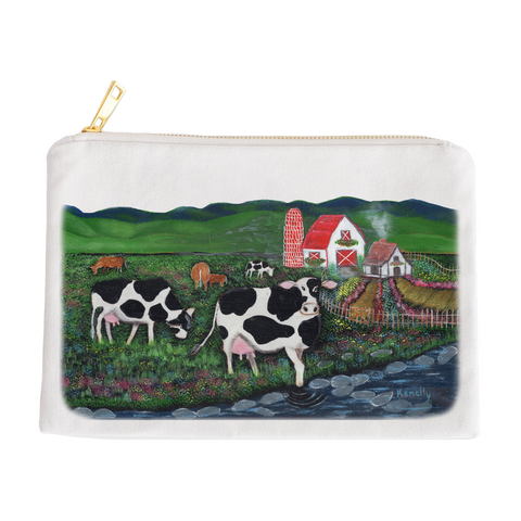 The Red Roof Farm Zipper Bag