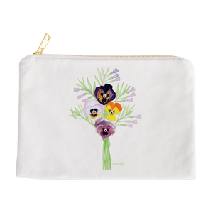 Smiling Faces Say Hello Zipper Bag