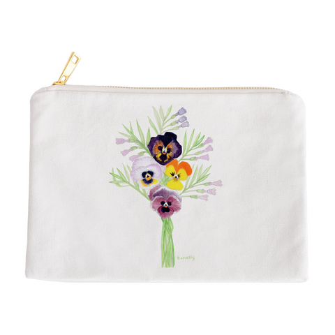 Smiling Faces Say Hello Zipper Bag