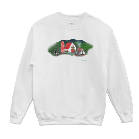 The Red Roof Farm Crew Neck Sweatshirt